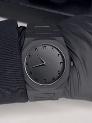 Premium Black Arabic Aura Watch